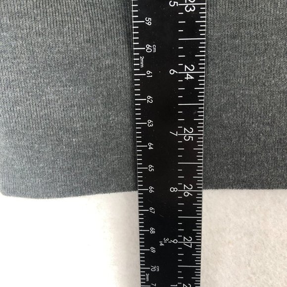 Toms Women's Size Small Dark Grey Full Zip Long Sleeve Logo Front Hoodie Jacket - Picture 7 of 10